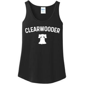 Clearwooder Philly Baseball Lovers Ladies Essential Tank