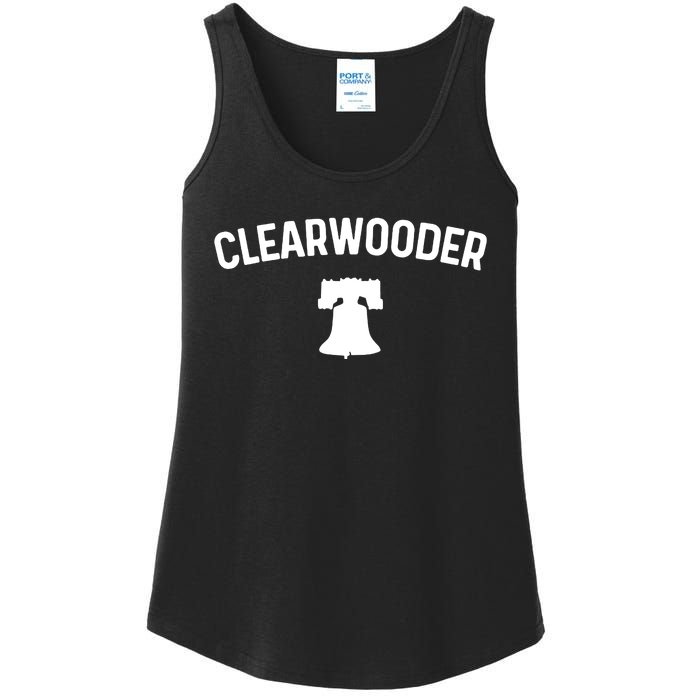 Clearwooder Philly Baseball Lovers Ladies Essential Tank