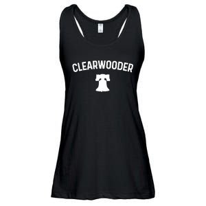 Clearwooder Philly Baseball Lovers Ladies Essential Flowy Tank