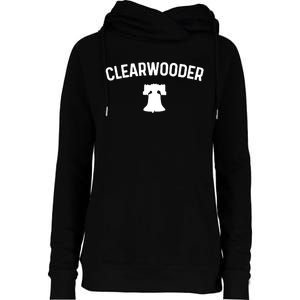 Clearwooder Philly Baseball Lovers Womens Funnel Neck Pullover Hood