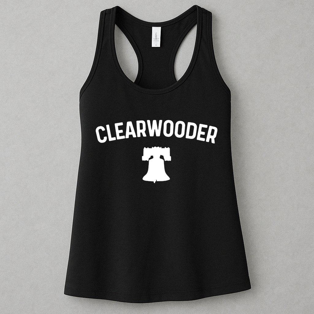 Clearwooder Philly Baseball Lovers Womens Tank Top