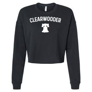 Clearwooder Philly Baseball Lovers Cropped Pullover Crew