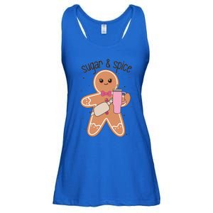 Cute Preppy Christmas Boujee Gingerbread Sugar And Spice Cool Gift Ladies Essential Flowy Tank