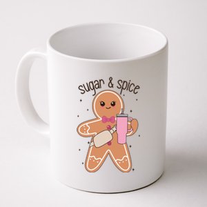 Cute Preppy Christmas Boujee Gingerbread Sugar And Spice Cool Gift Coffee Mug