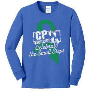 Cerebral Palsy Cp Awareness Celebrate Warrior Survivor Meaningful Gift Kids Long Sleeve Shirt