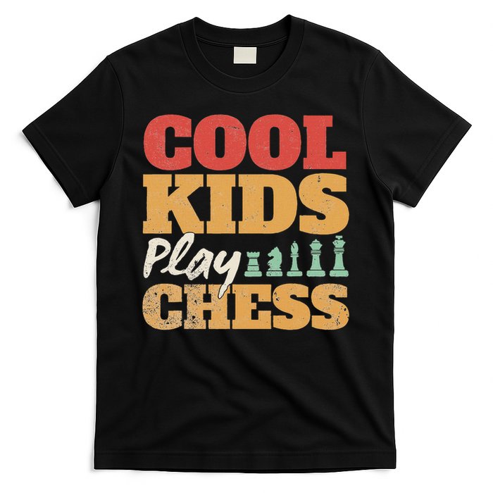 Cool Play Chess Player Chess Board Chess Lovers T-Shirt