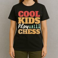 Cool Play Chess Player Chess Board Chess Lovers T-Shirt