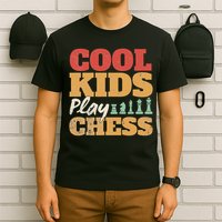 Cool Play Chess Player Chess Board Chess Lovers T-Shirt