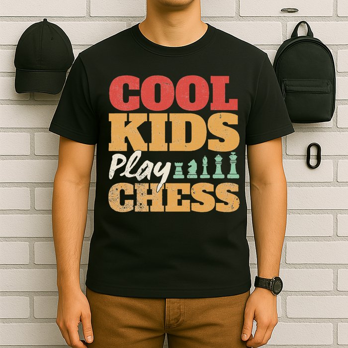 Cool Play Chess Player Chess Board Chess Lovers T-Shirt