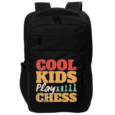 Cool Play Chess Player Chess Board Chess Lovers Impact Tech Backpack