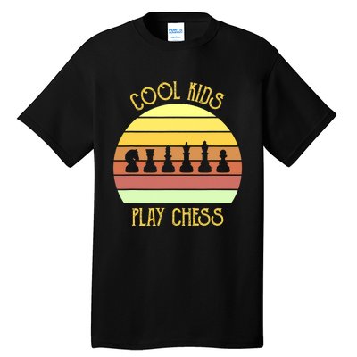 Cool Play Chess Board Game Novelty Checkmate Tall T-Shirt