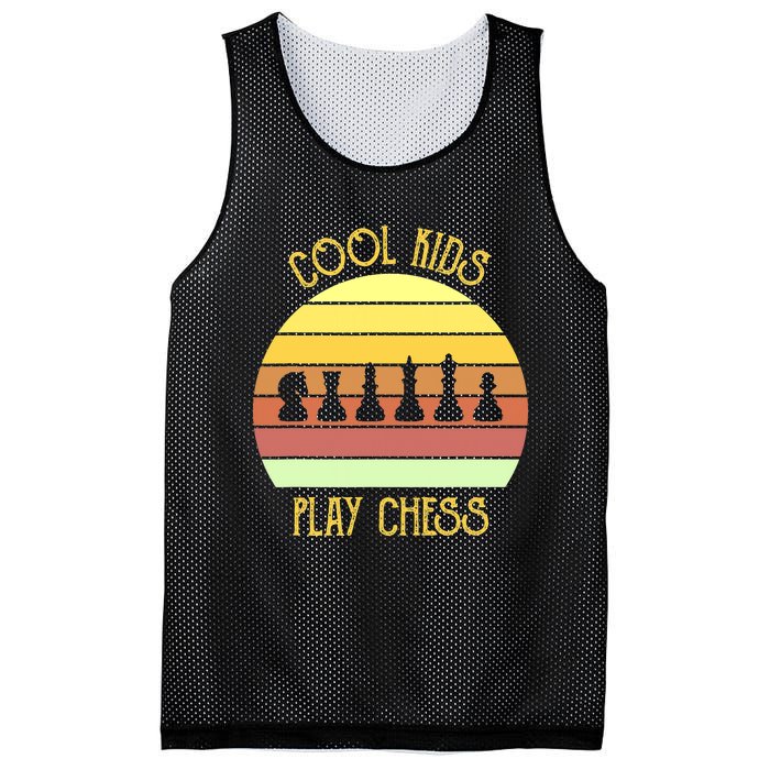 Cool Play Chess Board Game Novelty Checkmate Mesh Reversible Basketball Jersey Tank