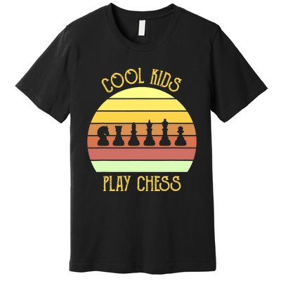 Cool Play Chess Board Game Novelty Checkmate Premium T-Shirt