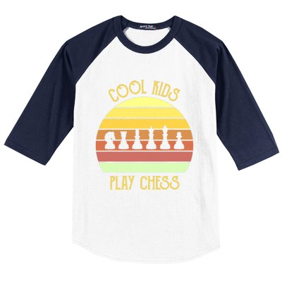 Cool Play Chess Board Game Novelty Checkmate Baseball Sleeve Shirt