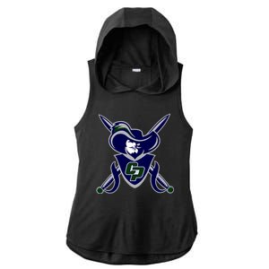 College Park Cavaliers Ladies PosiCharge Tri-Blend Wicking Draft Hoodie Tank