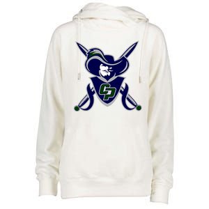 College Park Cavaliers Womens Funnel Neck Pullover Hood