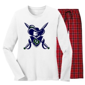 College Park Cavaliers Women's Long Sleeve Flannel Pajama Set 