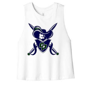 College Park Cavaliers Women's Racerback Cropped Tank