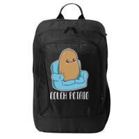 Couch Potato Cute Kawaii Funny Potato Costume City Backpack