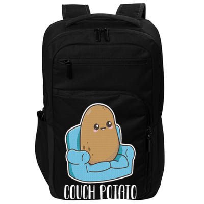 Couch Potato Cute Kawaii Funny Potato Costume Impact Tech Backpack