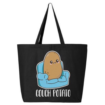 Couch Potato Cute Kawaii Funny Potato Costume 25L Jumbo Tote