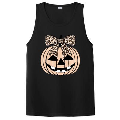 Cheetah Pumpkin Cute Halloween PosiCharge Competitor Tank