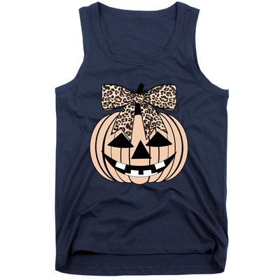 Cheetah Pumpkin Cute Halloween Tank Top