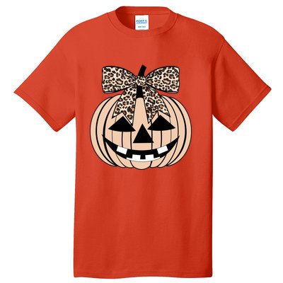 Cheetah Pumpkin Cute Halloween Tall T-Shirt