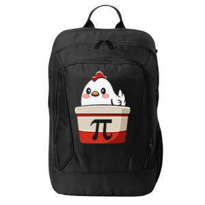 Chicken Pi Chicke Pie Funny Math Teacher Humor Top Gift City Backpack