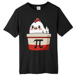 Chicken Pi Chicke Pie Funny Math Teacher Humor Top Gift Tall Fusion ChromaSoft Performance T-Shirt