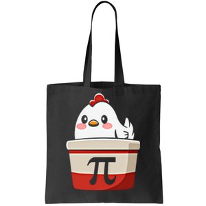 Chicken Pi Chicke Pie Funny Math Teacher Humor Top Gift Tote Bag