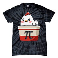 Chicken Pi Chicke Pie Funny Math Teacher Humor Top Gift Tie-Dye T-Shirt