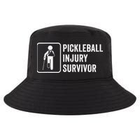 Cool Pickleball Coach With Saying Pickleball Injury Survivor Cool Comfort Performance Bucket Hat