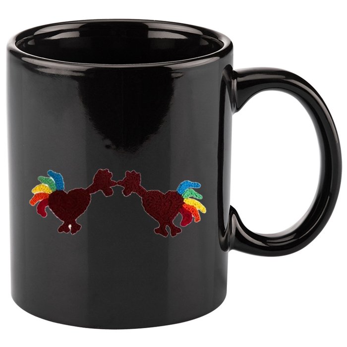 Clintonville Pride Cfa Ing Roosters Gift 11oz C Handle Ceramic Mug