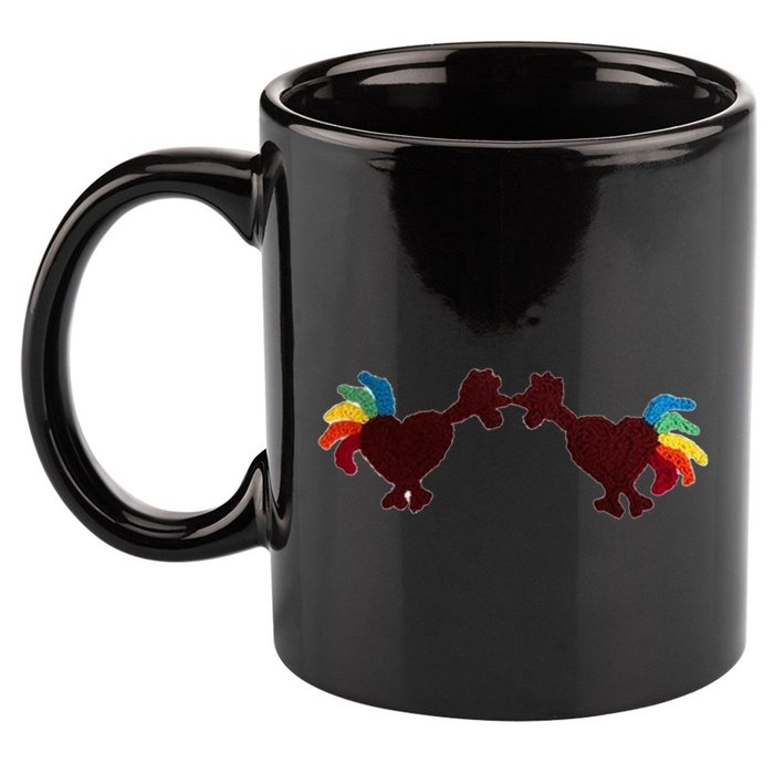 Clintonville Pride Cfa Ing Roosters Gift 11oz C Handle Ceramic Mug