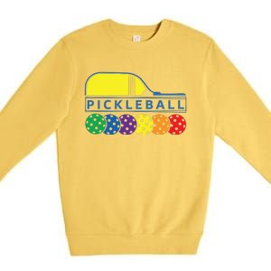 Classic Pickleball Premium Crewneck Sweatshirt