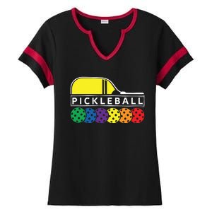 Classic Pickleball Ladies Halftime Notch Neck Tee