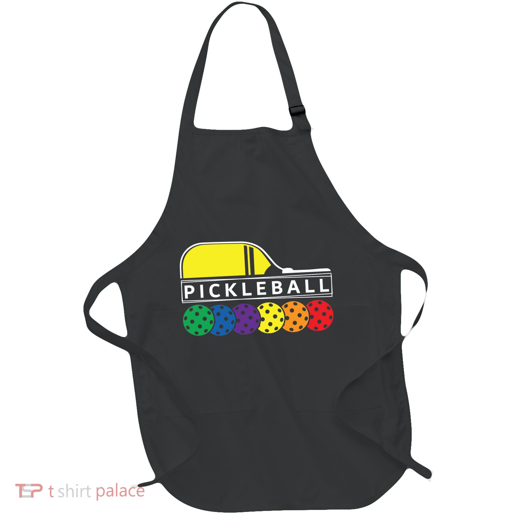 Classic Pickleball Full-Length Apron With Pockets