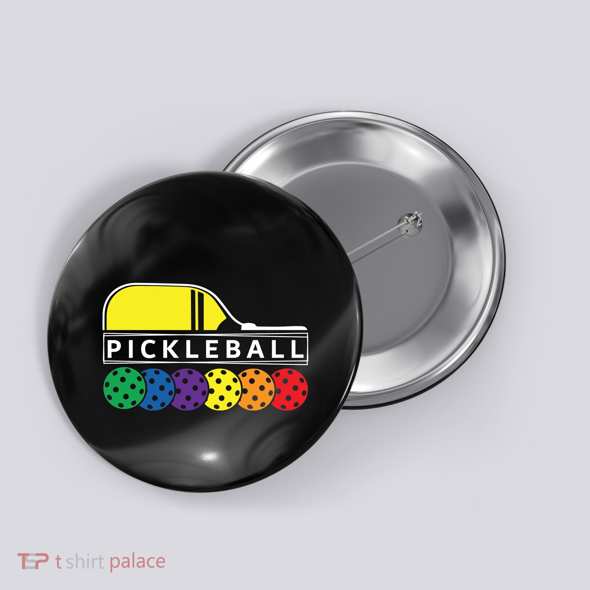 Classic Pickleball Button