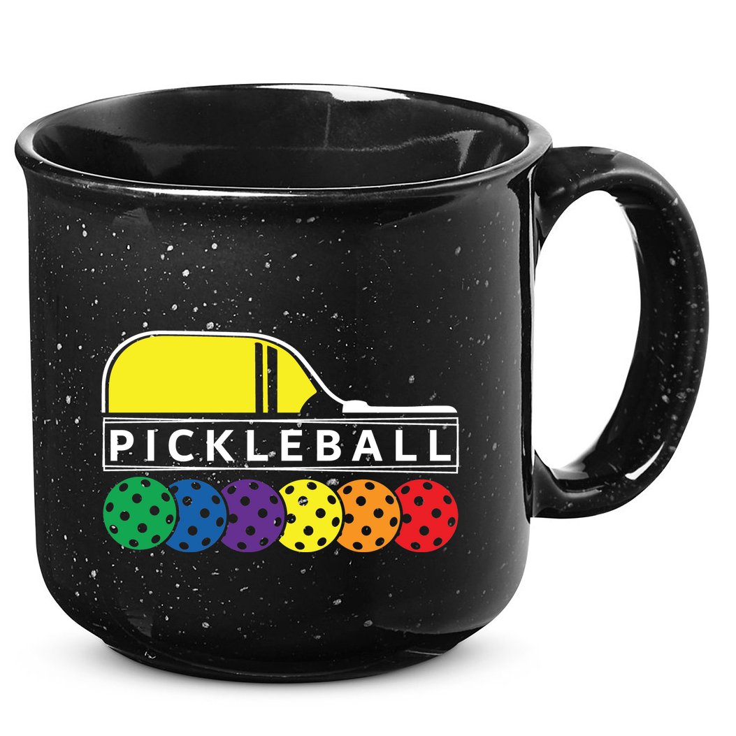 Classic Pickleball 15oz Campfire Ceramic Mug