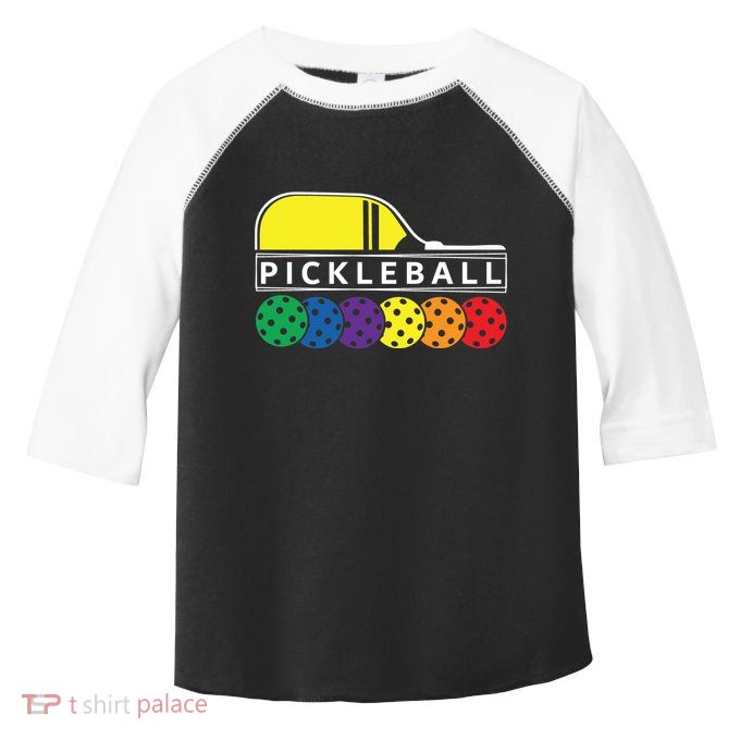 Classic Pickleball Toddler Fine Jersey T-Shirt