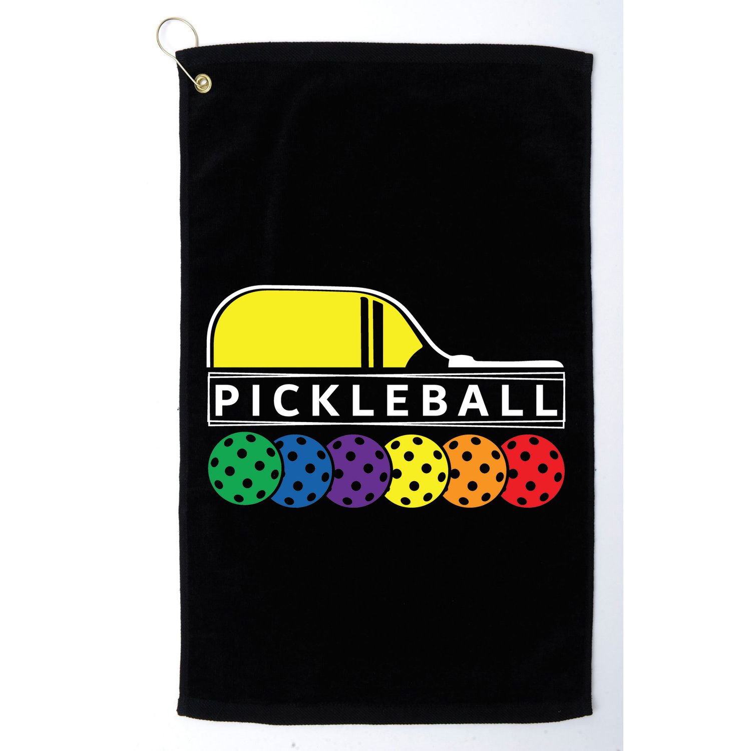 Classic Pickleball Golf Towel