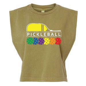 Classic Pickleball Garment-Dyed Women's Muscle Tee