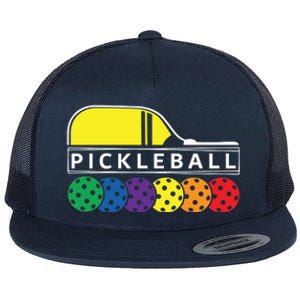 Classic Pickleball Flat Bill Trucker Hat