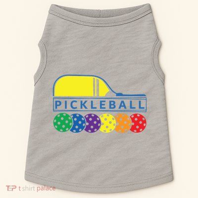 Classic Pickleball Doggie Tank