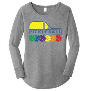 Classic Pickleball Women's Perfect Tri Tunic Long Sleeve Shirt