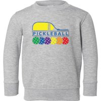 Classic Pickleball Toddler Sweatshirt