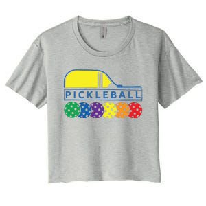 Classic Pickleball Women's Crop Top Tee