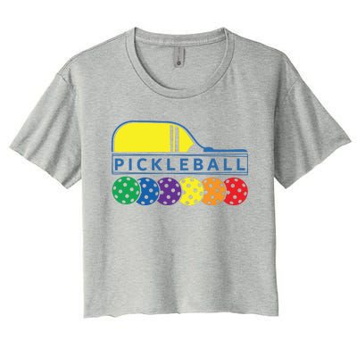 Classic Pickleball Women's Crop Top Tee