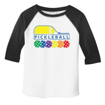 Classic Pickleball Toddler Fine Jersey T-Shirt